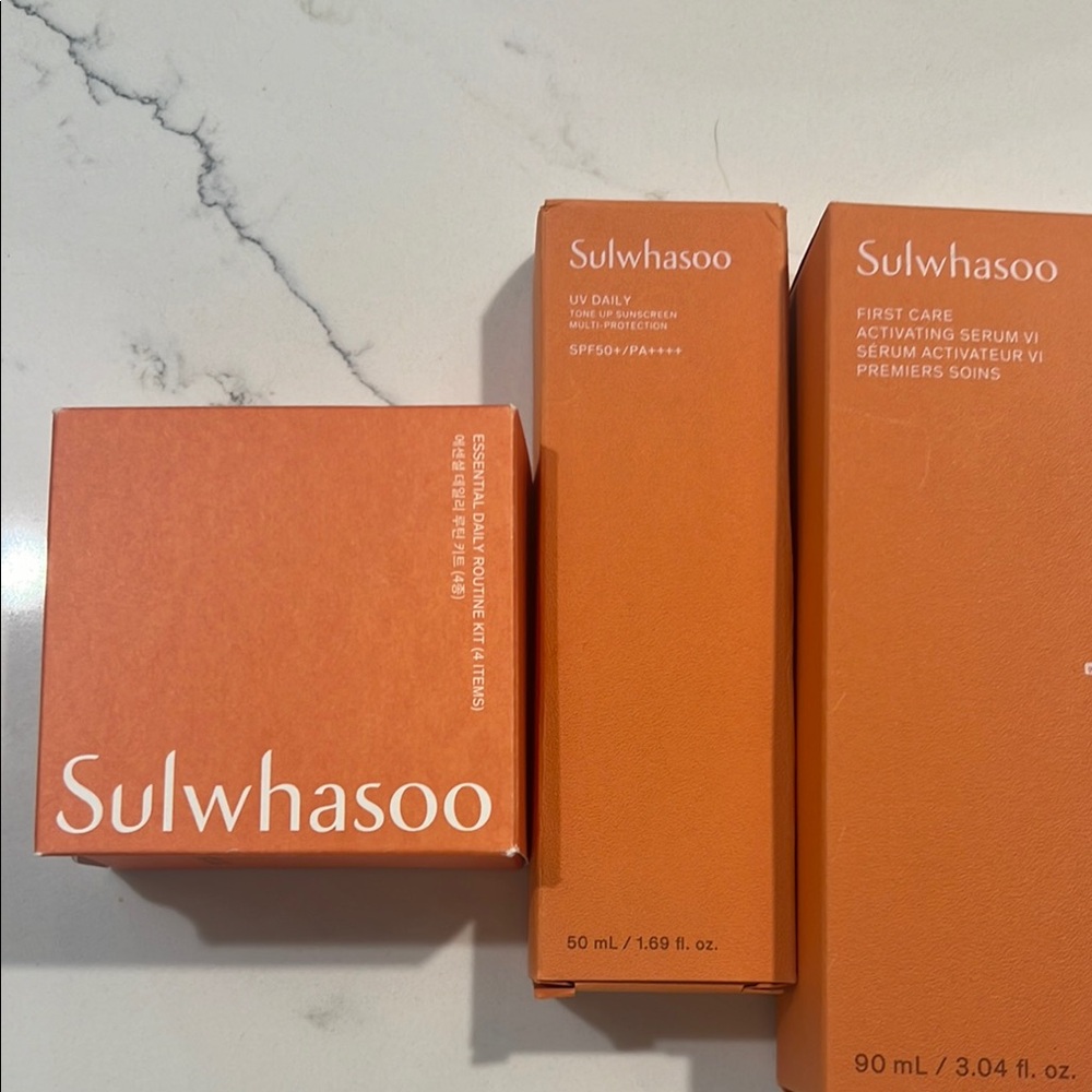 Lot of New in Box with tags Sulwhasoo Skincare